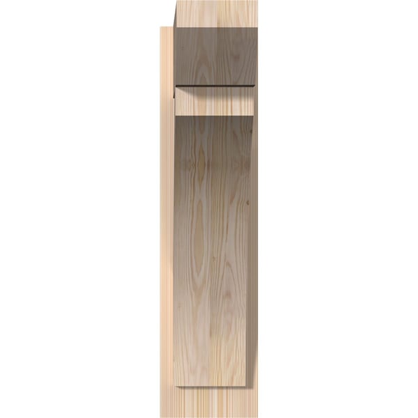 Thorton Slat Smooth Outlooker, Douglas Fir, 7 1/2W X 22D X 30H